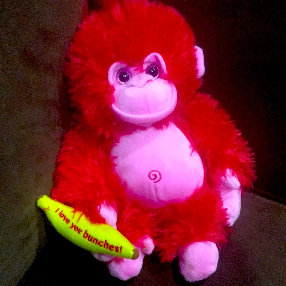 Orrie Love Monkey Bean Plush - "I Love You Bunches"